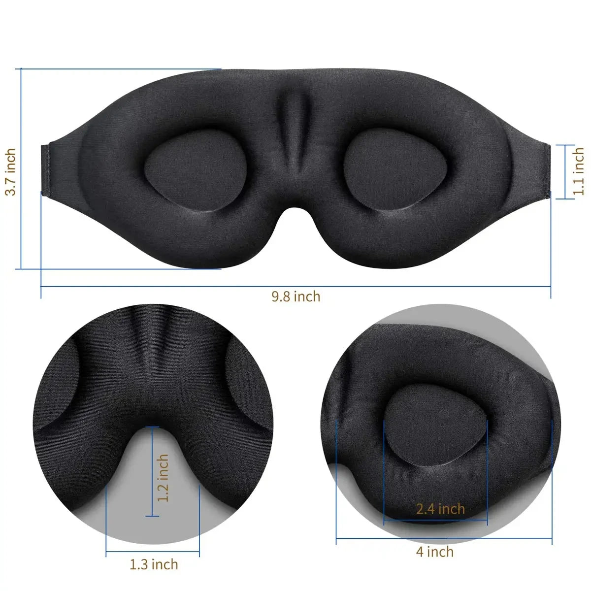 Contoured Sleep Eye Mask