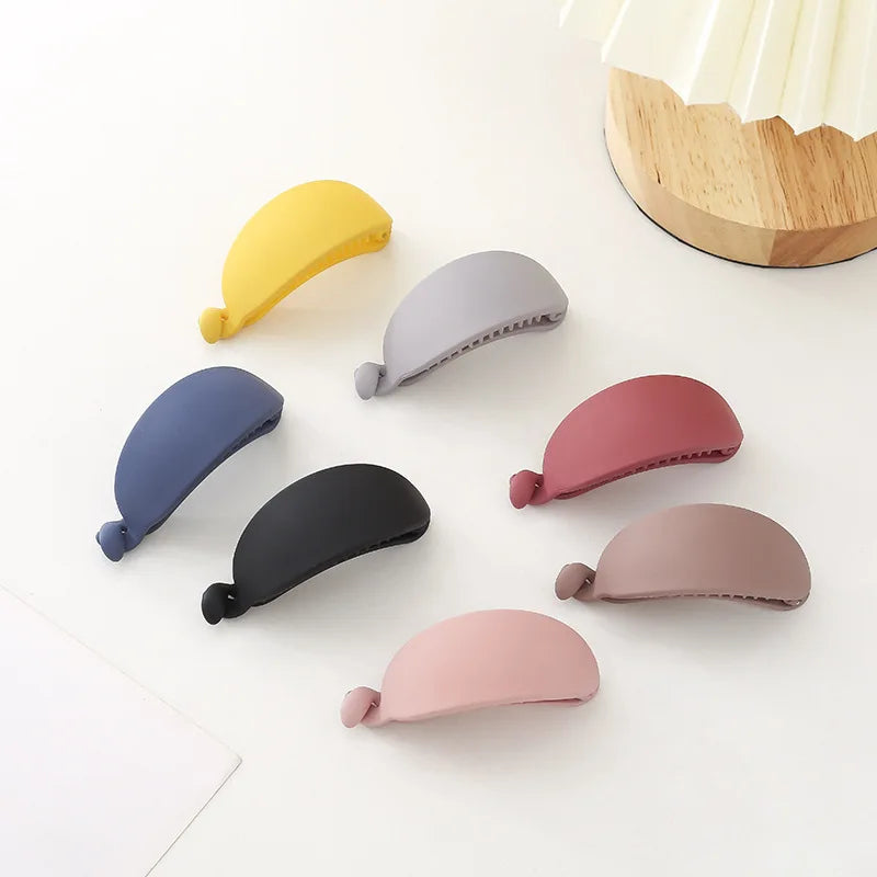Large Matte Banana Hair Clip