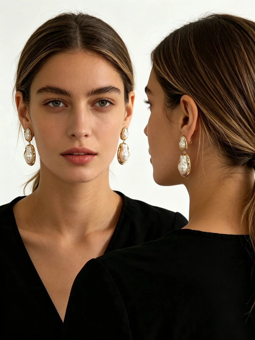 Pearl Drop Earrings