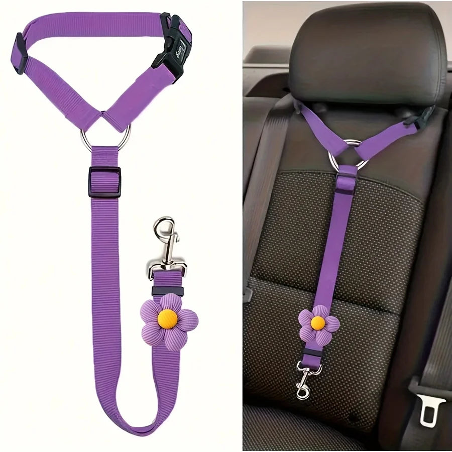 Dog Car Seat Belt Tether
