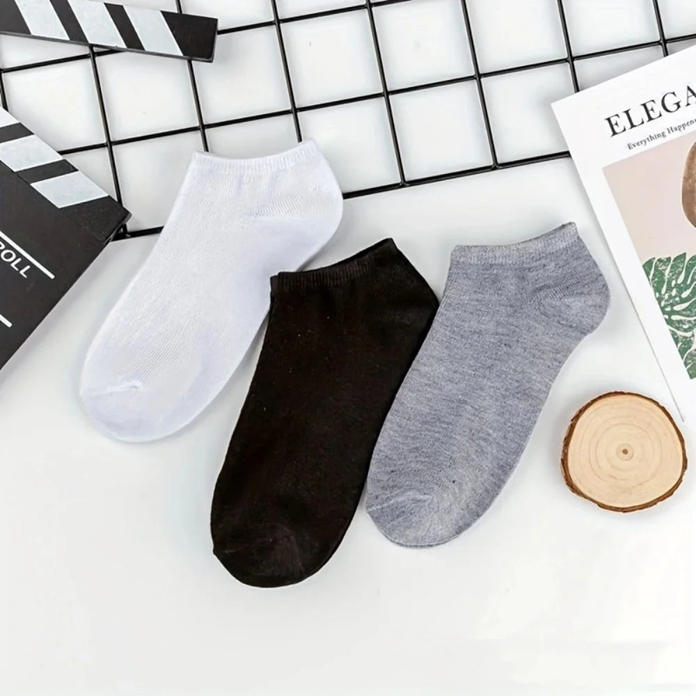Unisex Ankle Socks, 10-Pair Pack