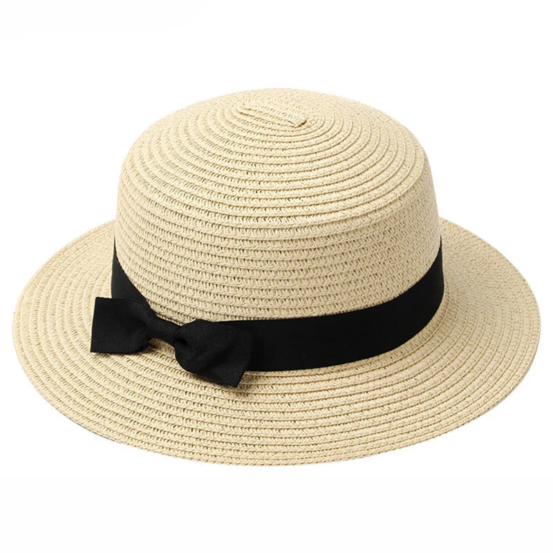 Straw Boater Hat