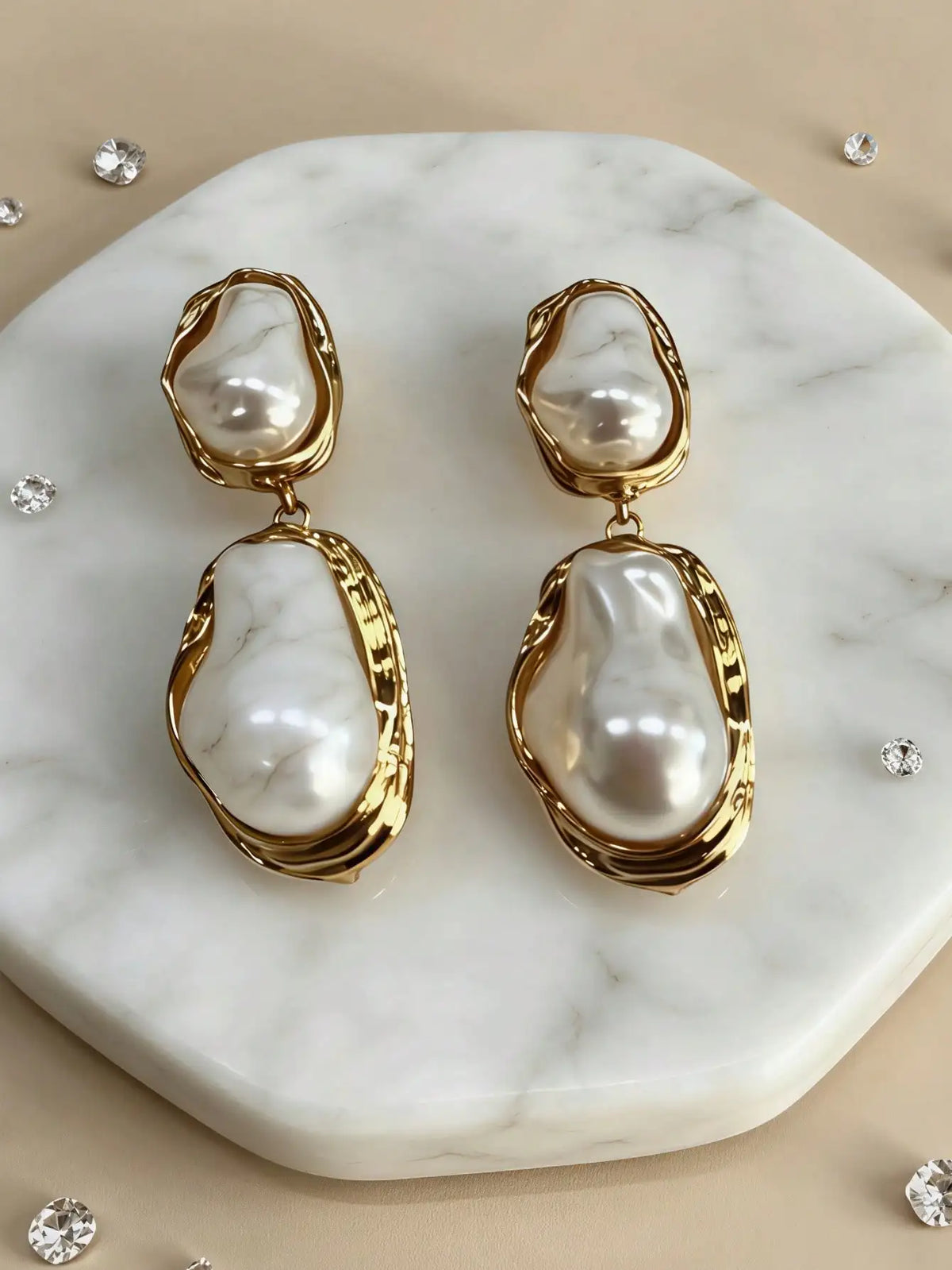 Pearl Drop Earrings