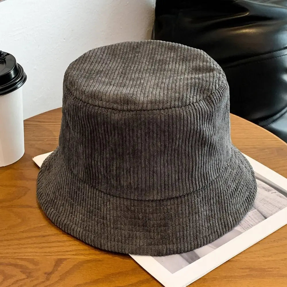 Corduroy Bucket Hat