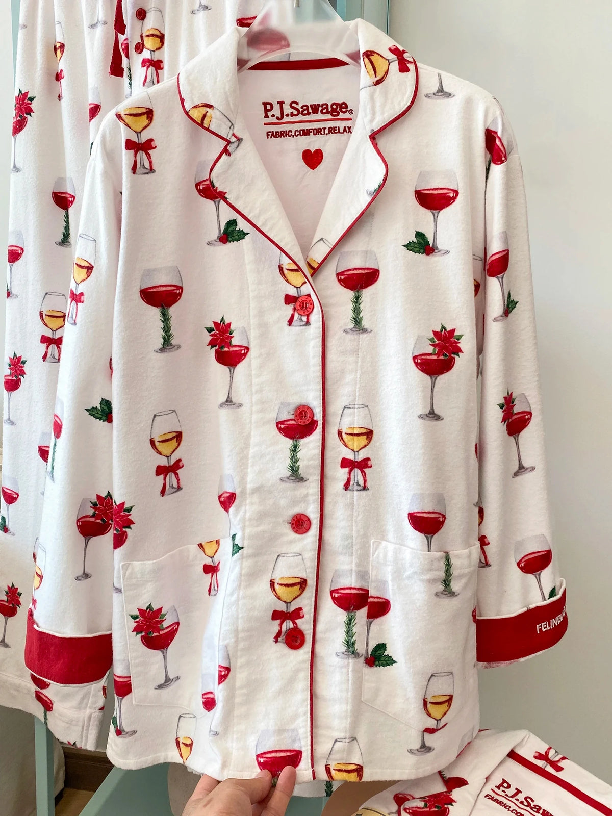 Women's Cartoon Print 2-Piece Pajama Set