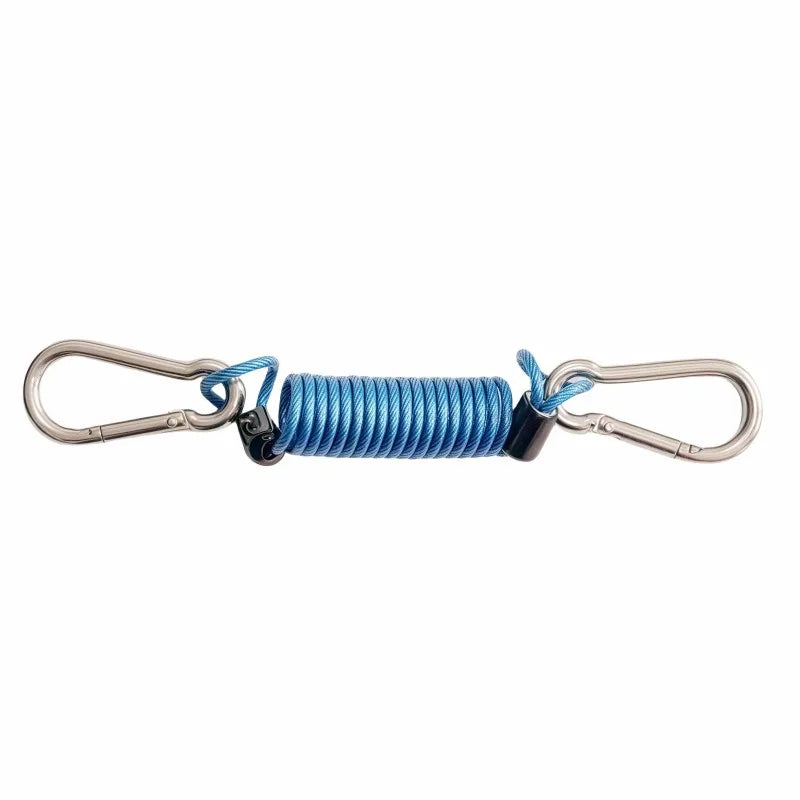Retractable Steel Wire Keychain