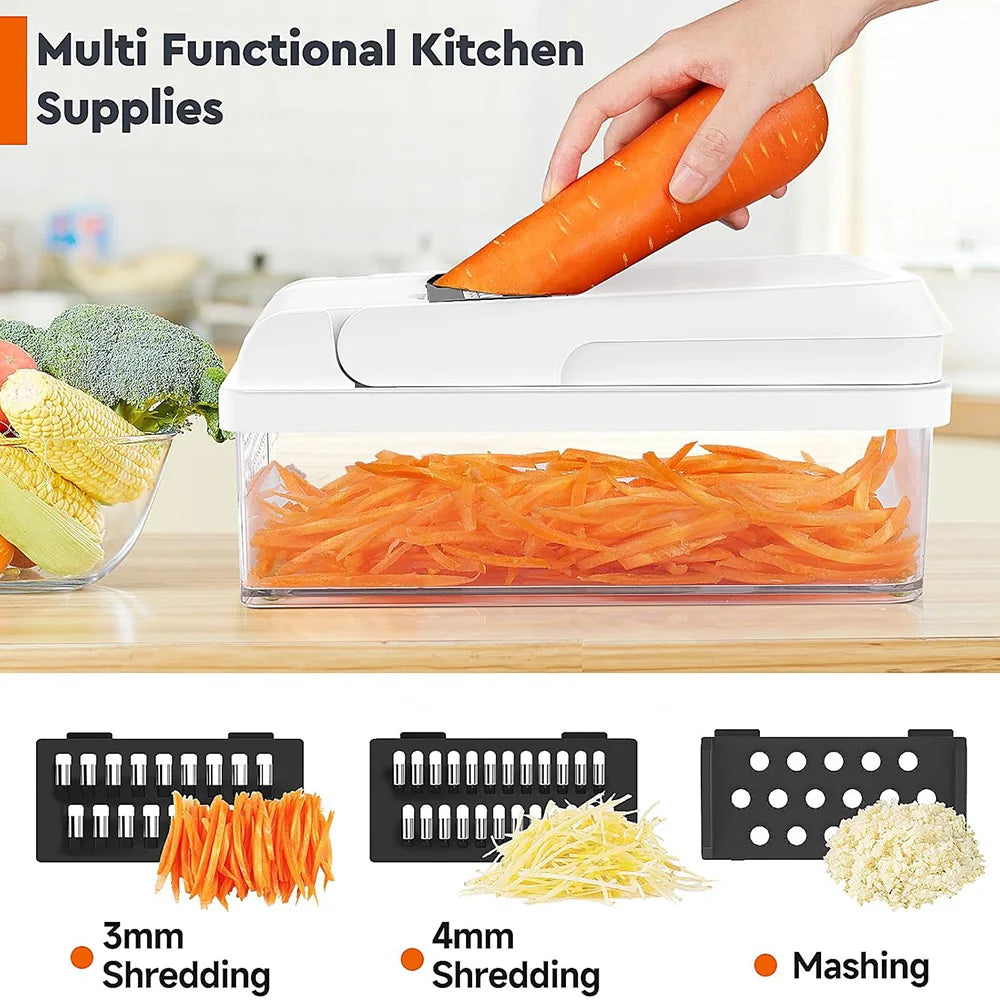 15-in-1 Vegetable Chopper with Container