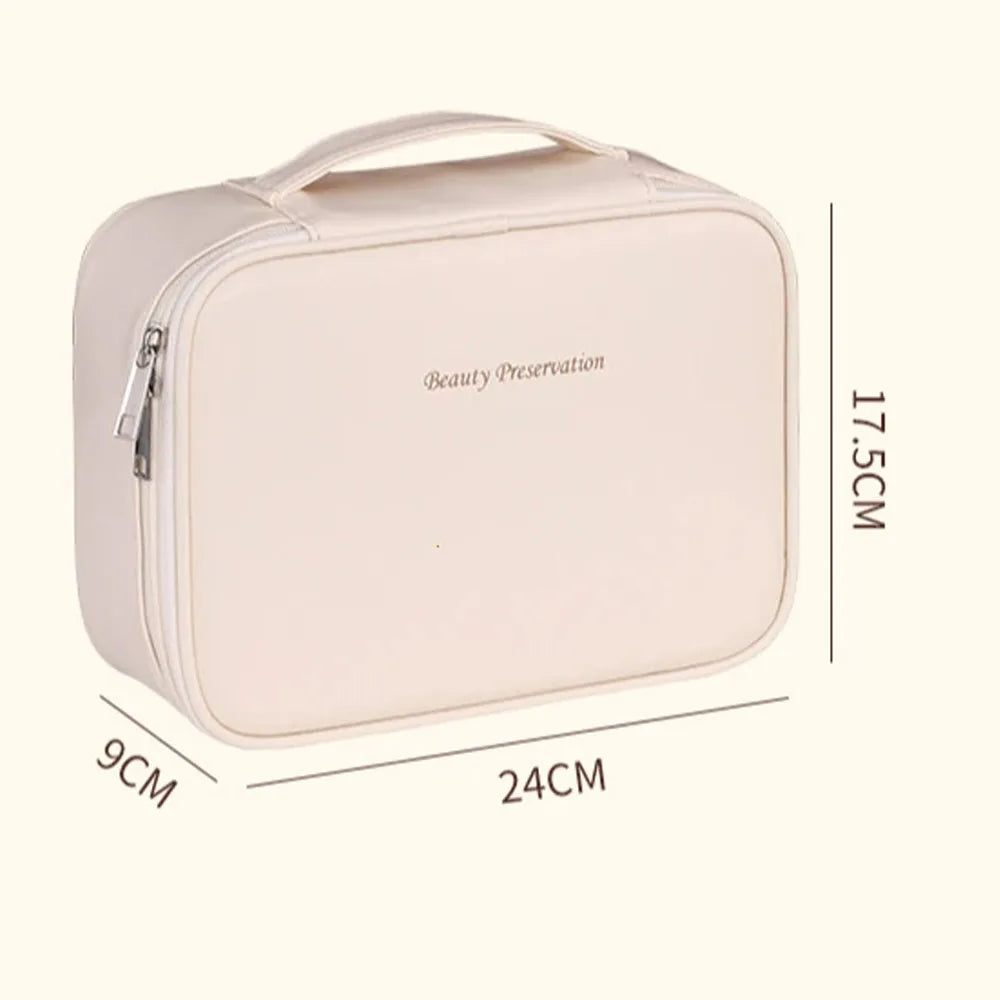 Double-Layer Cosmetic Bag