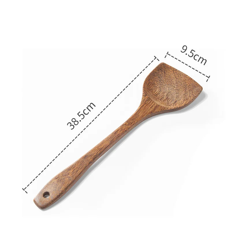 Kitchen Utensils with Wooden Handles