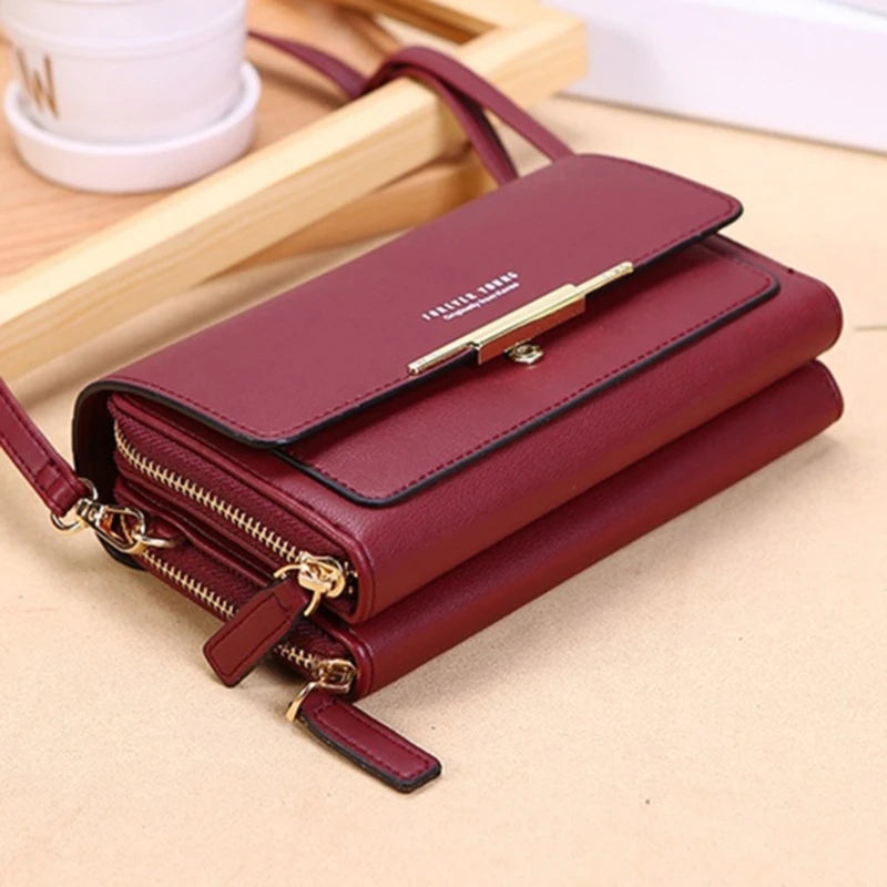 Women's Multi-Card Phone Shoulder Bag
