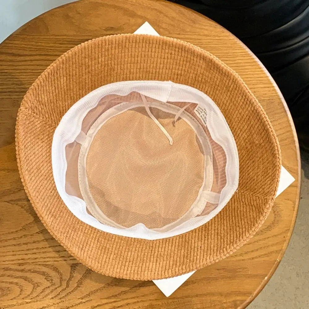 Corduroy Bucket Hat