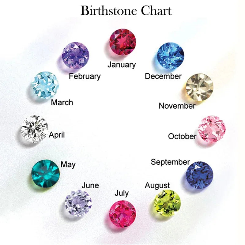 Gold-Tone Birthstone Pendant Necklace