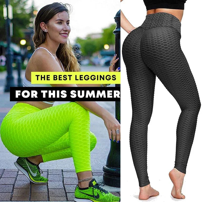 Women's High-Waist Scrunch Leggings