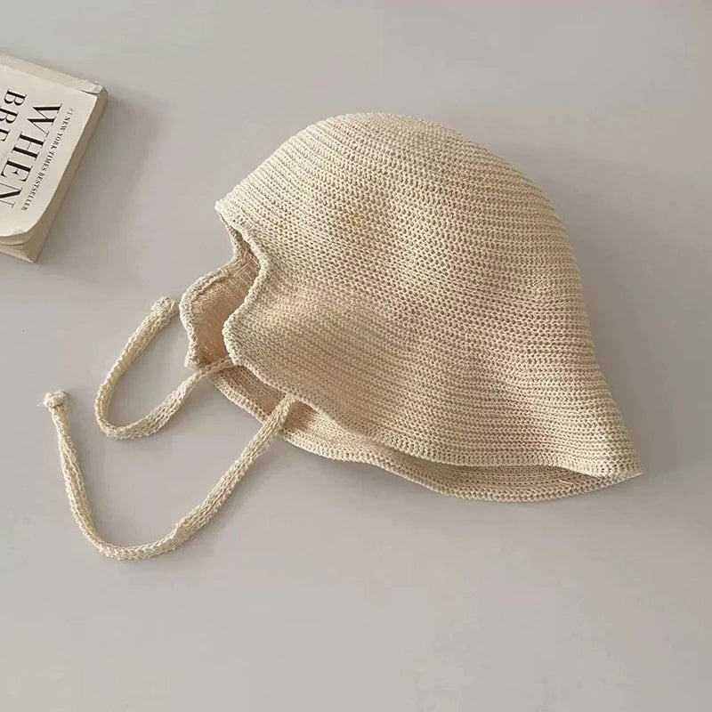 Wide Brim Cloche Hat