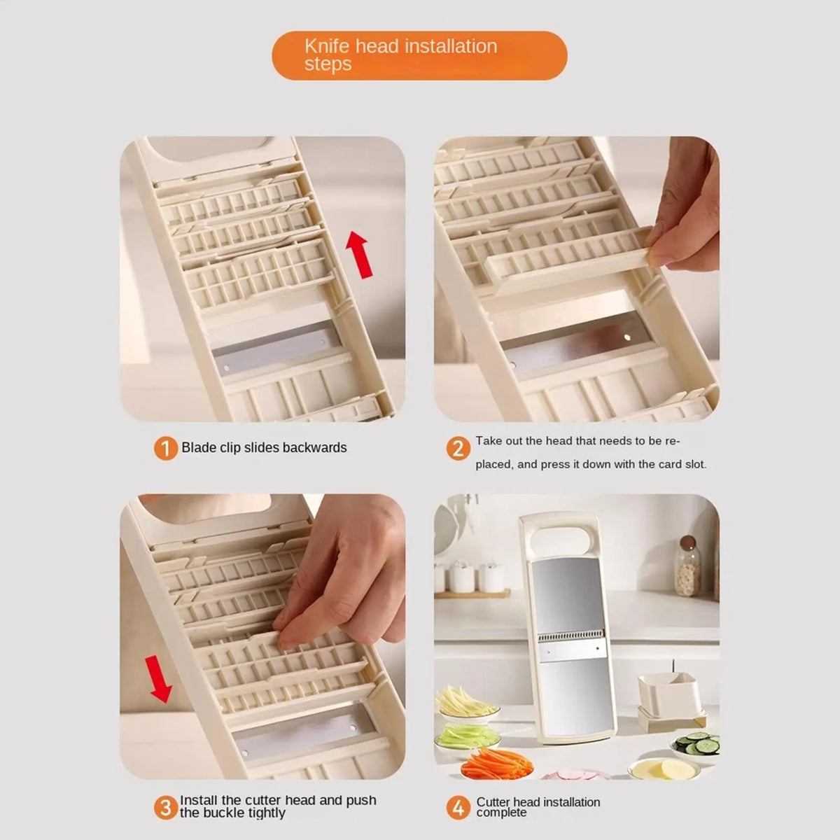 Vegetable Slicer with Hand Guard