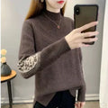 Women's Long-Sleeve Knit Sweater