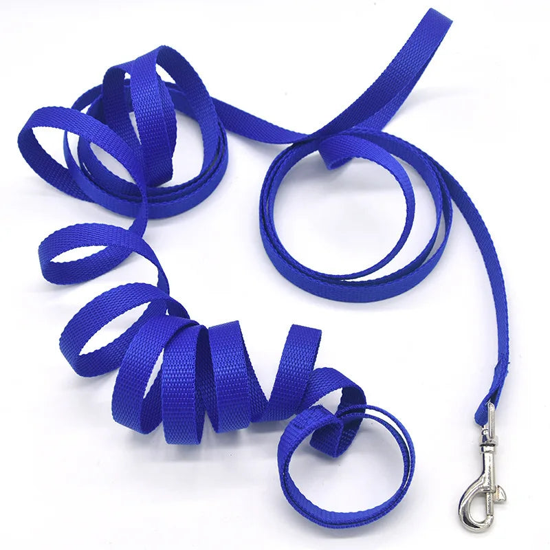 Long Nylon Dog Training Leash, 1.2M to 30M