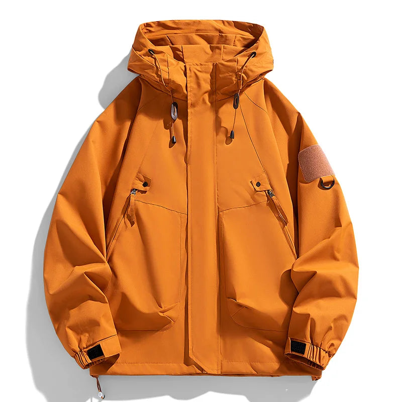 Men's Hooded Windbreaker Jacket