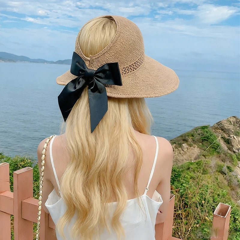 Bow Straw Hat
