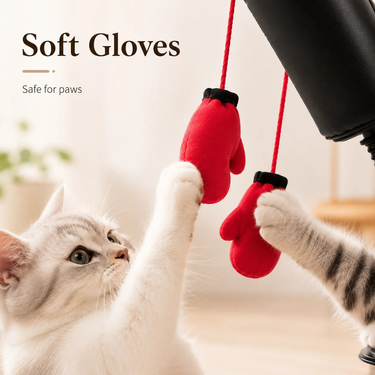Cat Boxing Interactive Toy