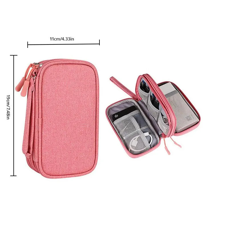 Travel Cable Organizer Pouch