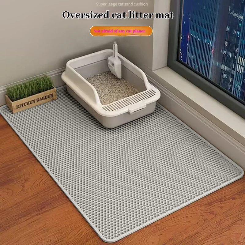 Two-Layer Cat Litter Mat