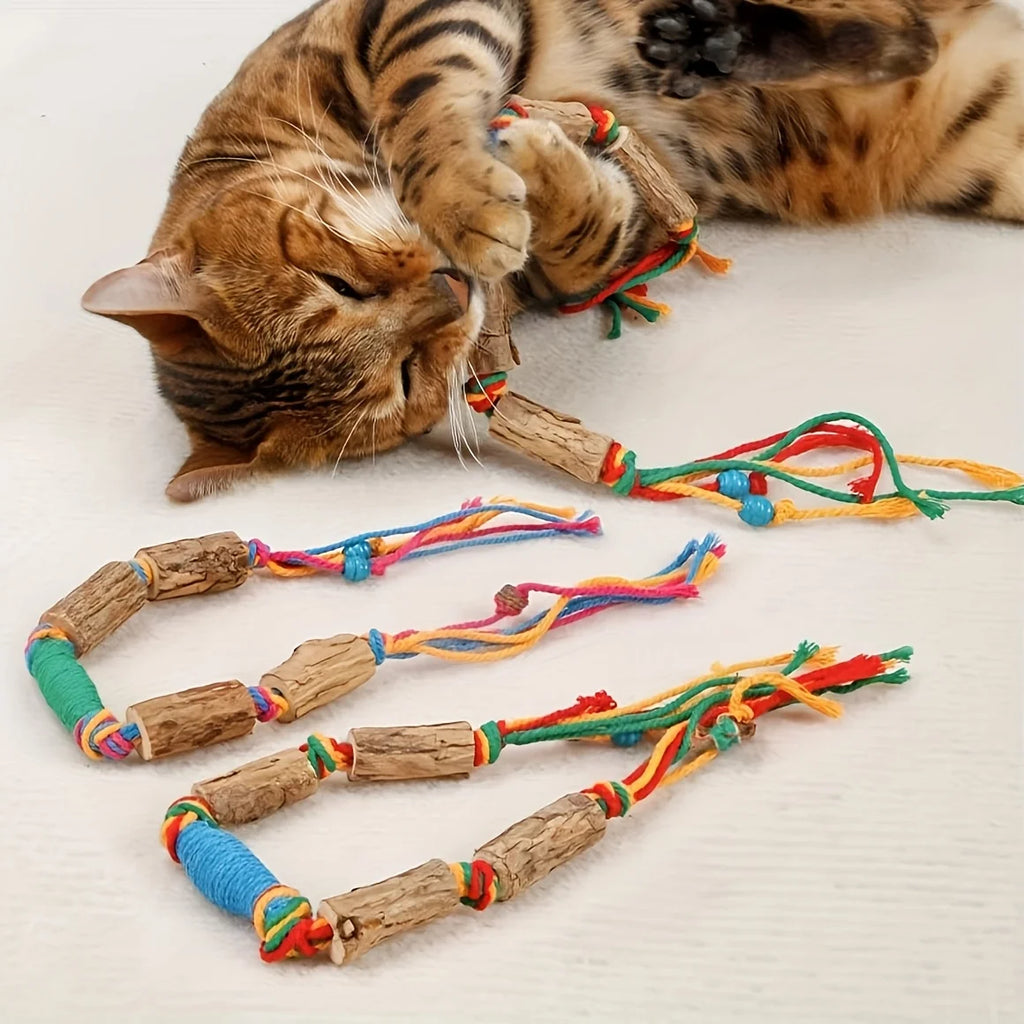 Natural Rope Cat Chew Toy, 2 Pack