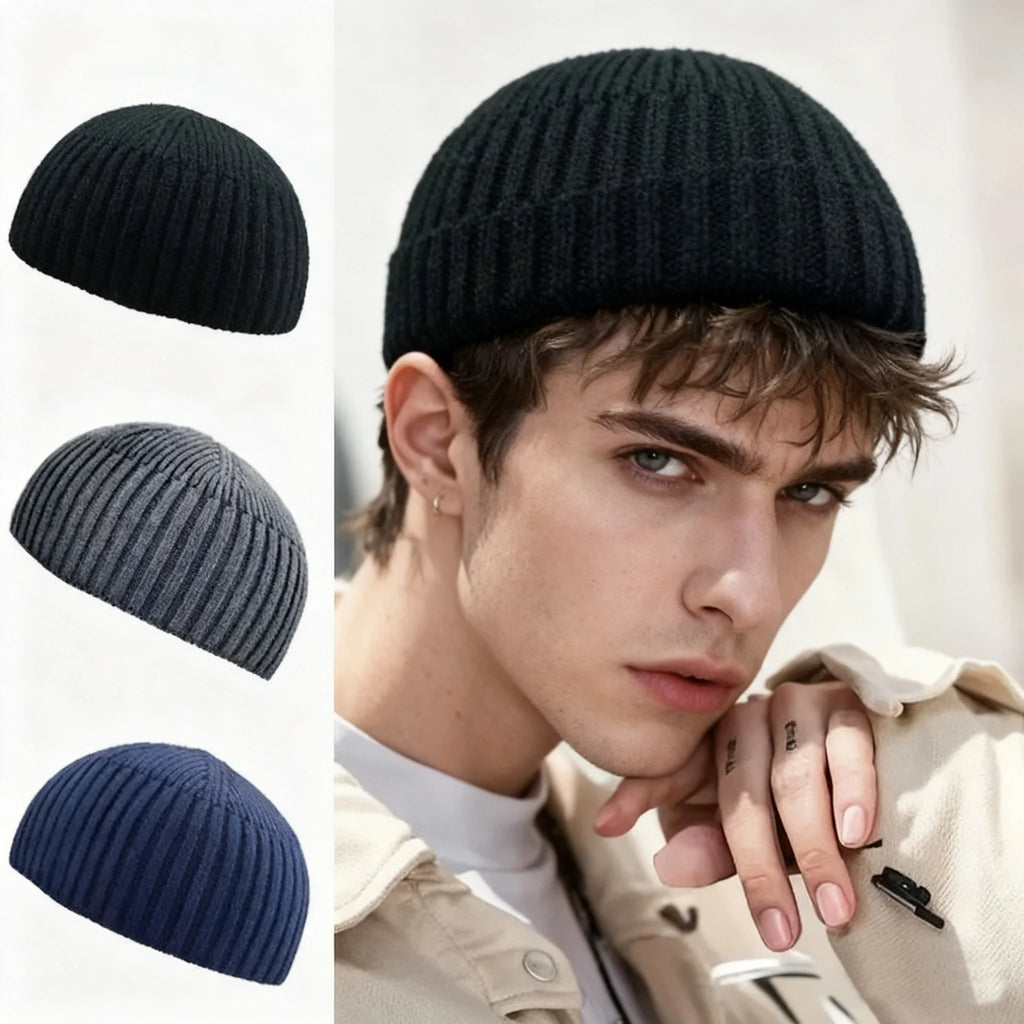 Ribbed Knit Beanie