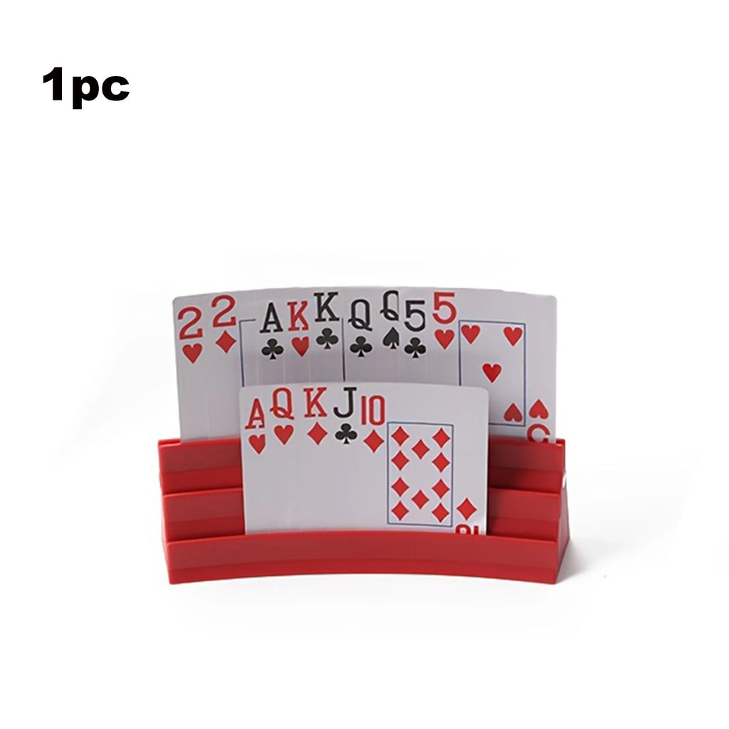 Three-Layer Plastic Card Storage Box