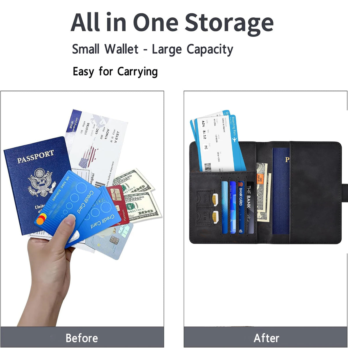 Passport Holder Wallet