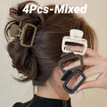 Hollow Square Claw Clips