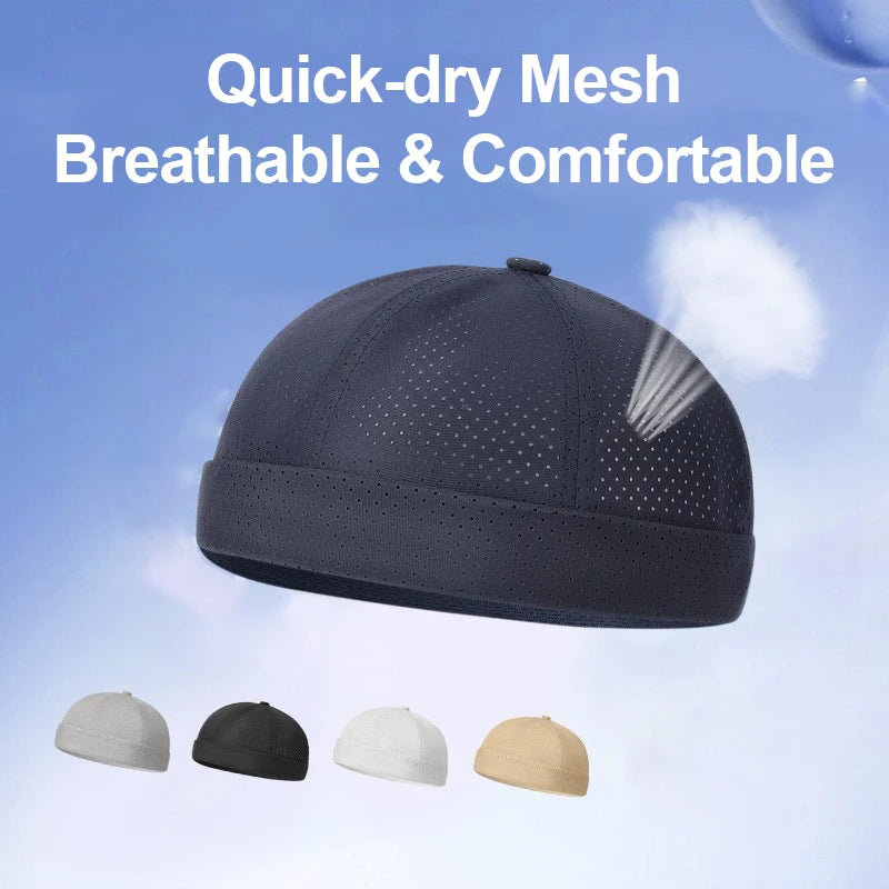 Mesh Brimless Cap