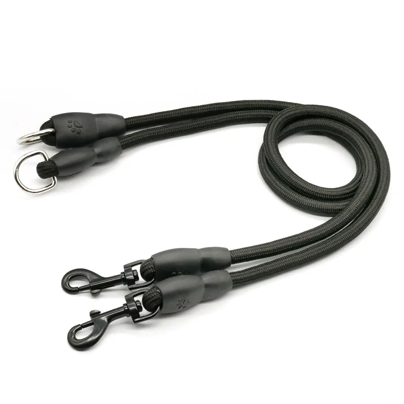 Double Dog Leash for Two Dogs