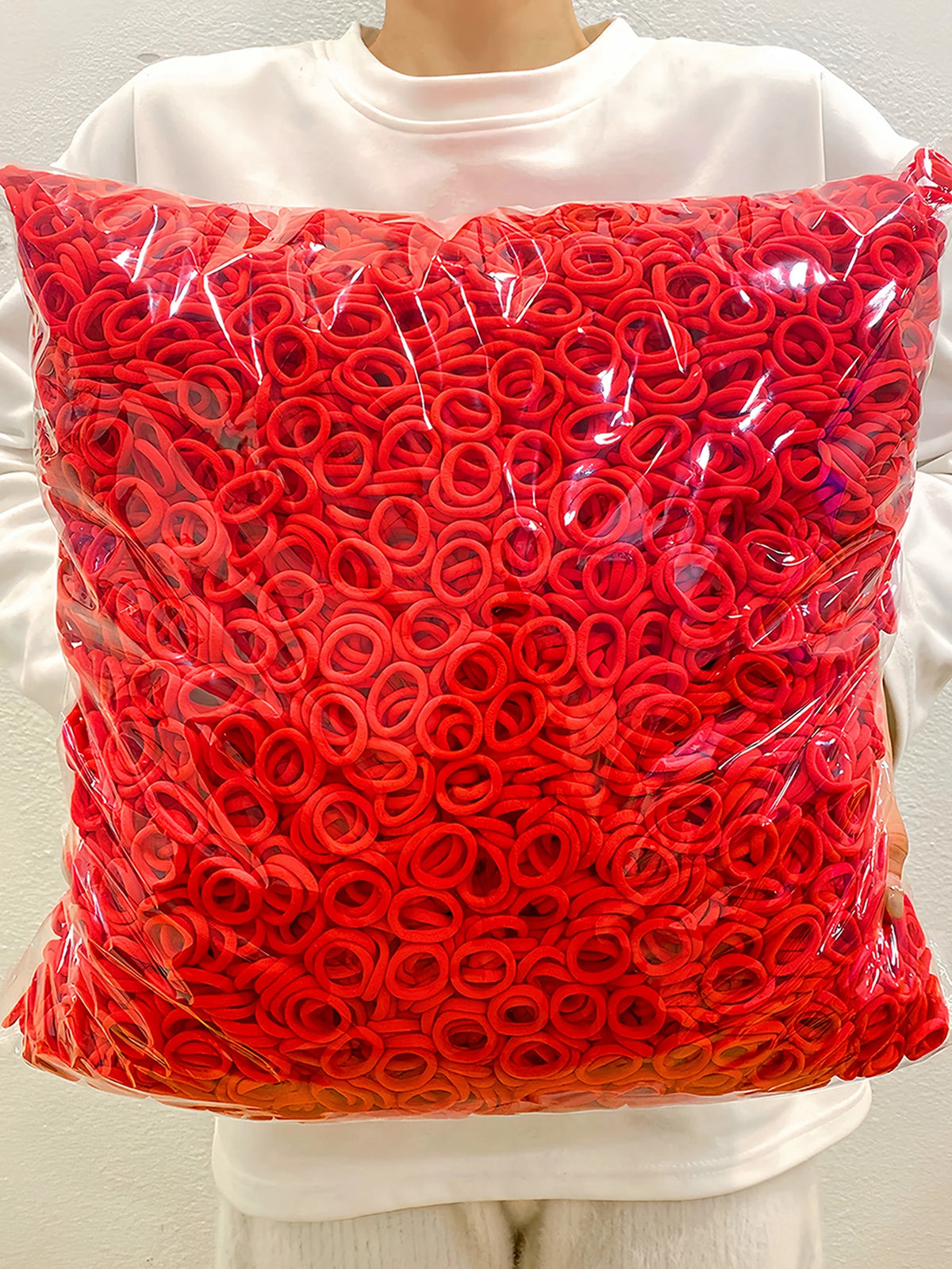 Elastic Hair Ties, 900 Pack
