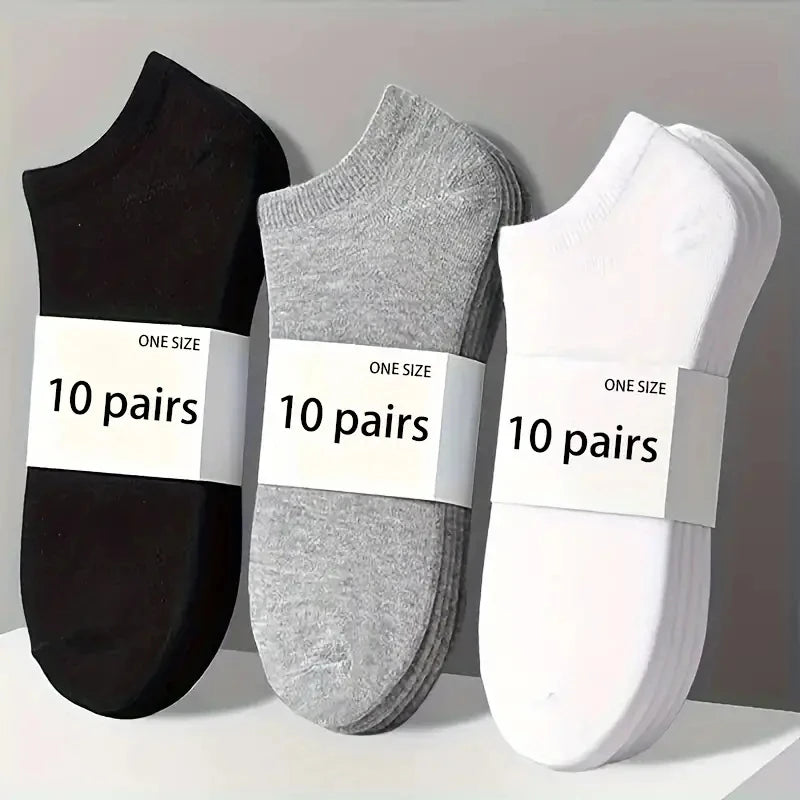 Unisex Ankle Socks Multi-Pack