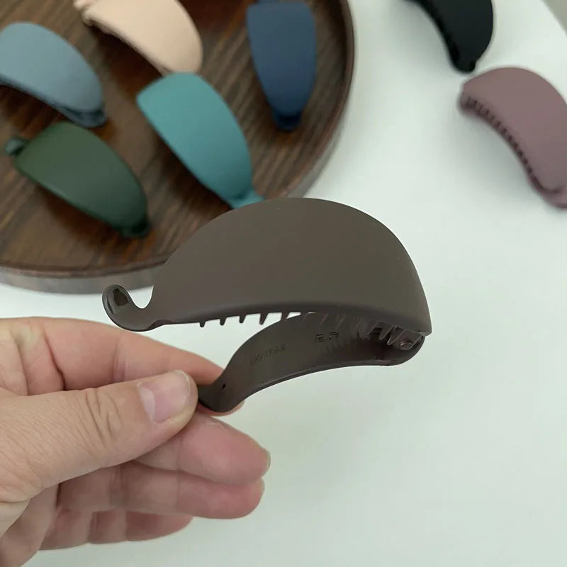 Large Matte Banana Hair Clip