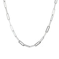 Gold-Tone Paperclip Chain Necklace
