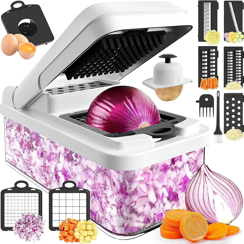 15-in-1 Vegetable Chopper with Container