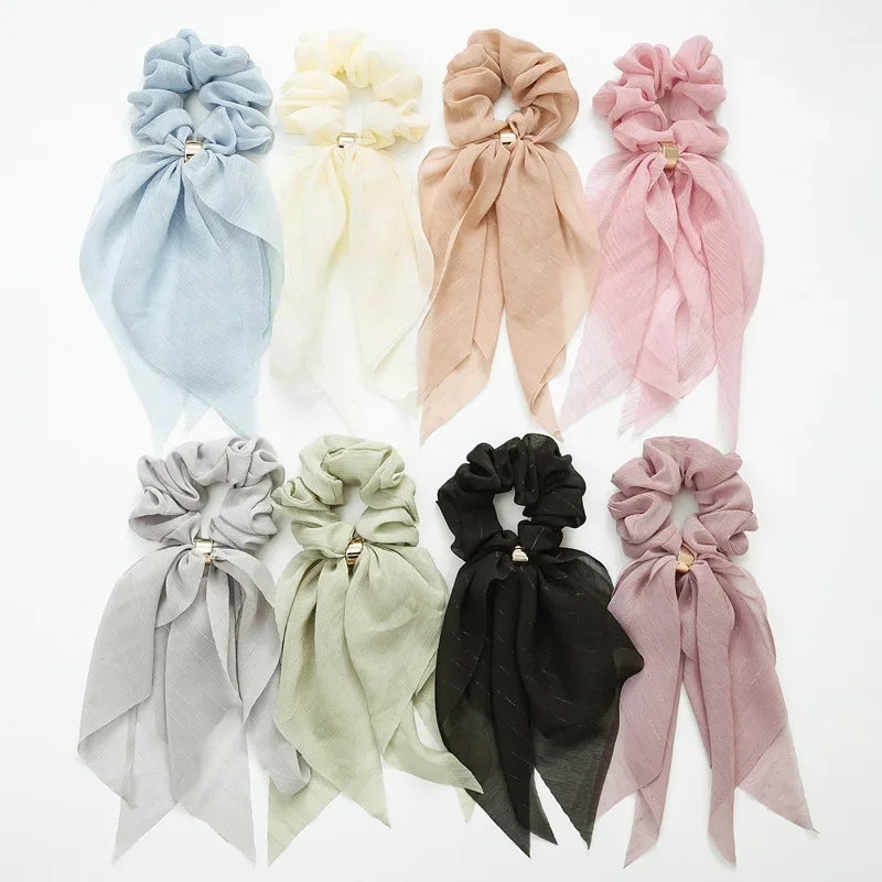 Ribbon Tail Scrunchies