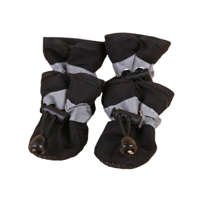 Pet Rain Boots, Set of 4