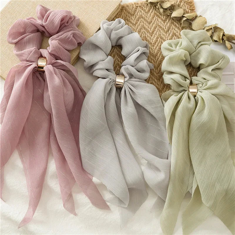 Ribbon Tail Scrunchies