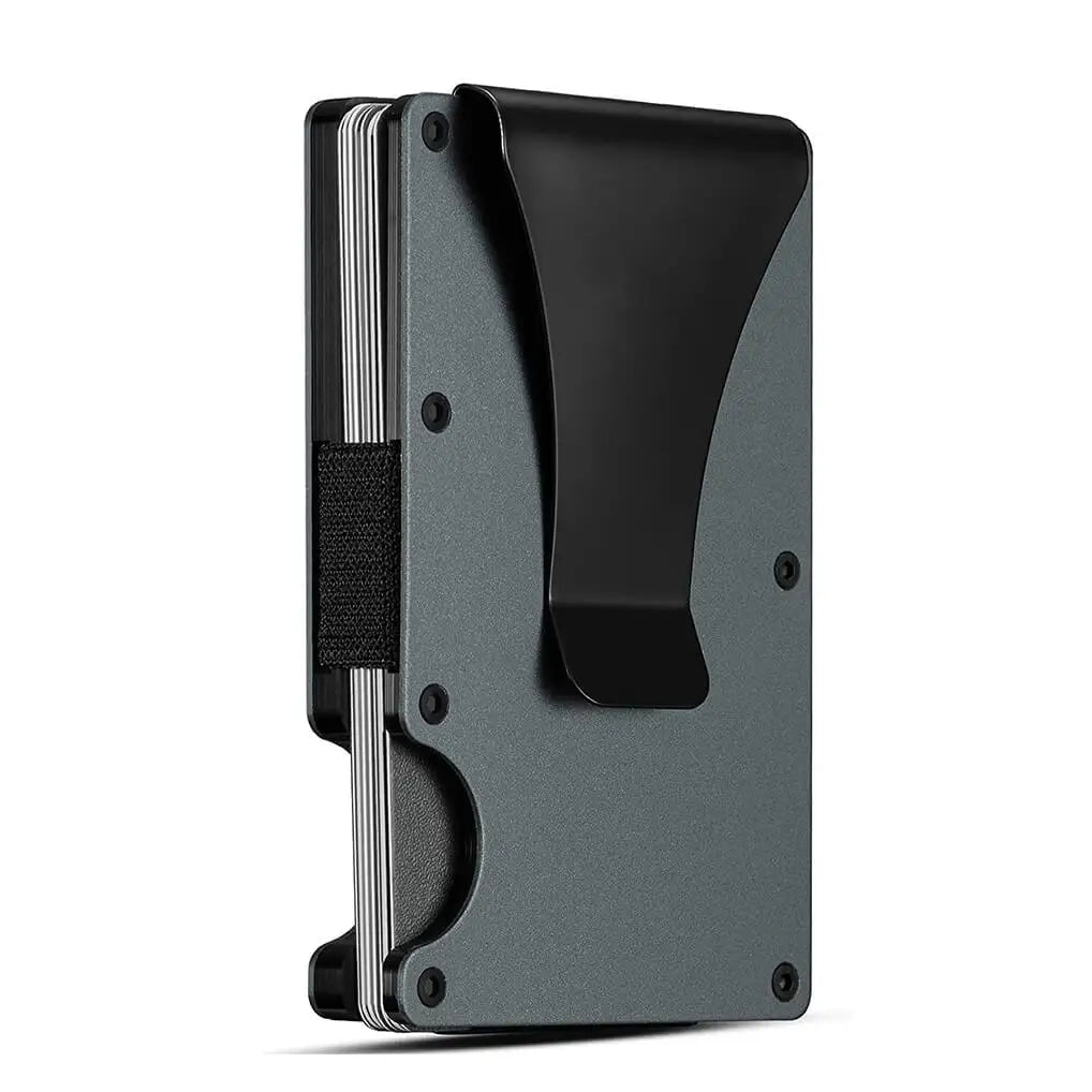 Slim Card Wallet with Money Clip