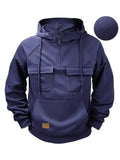 Men's Vintage Half-Zip Hoodie