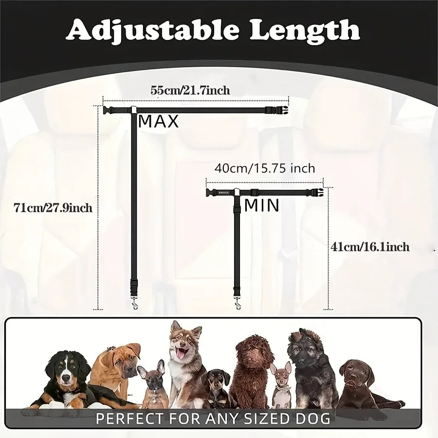 Dog Car Seat Belt Tether