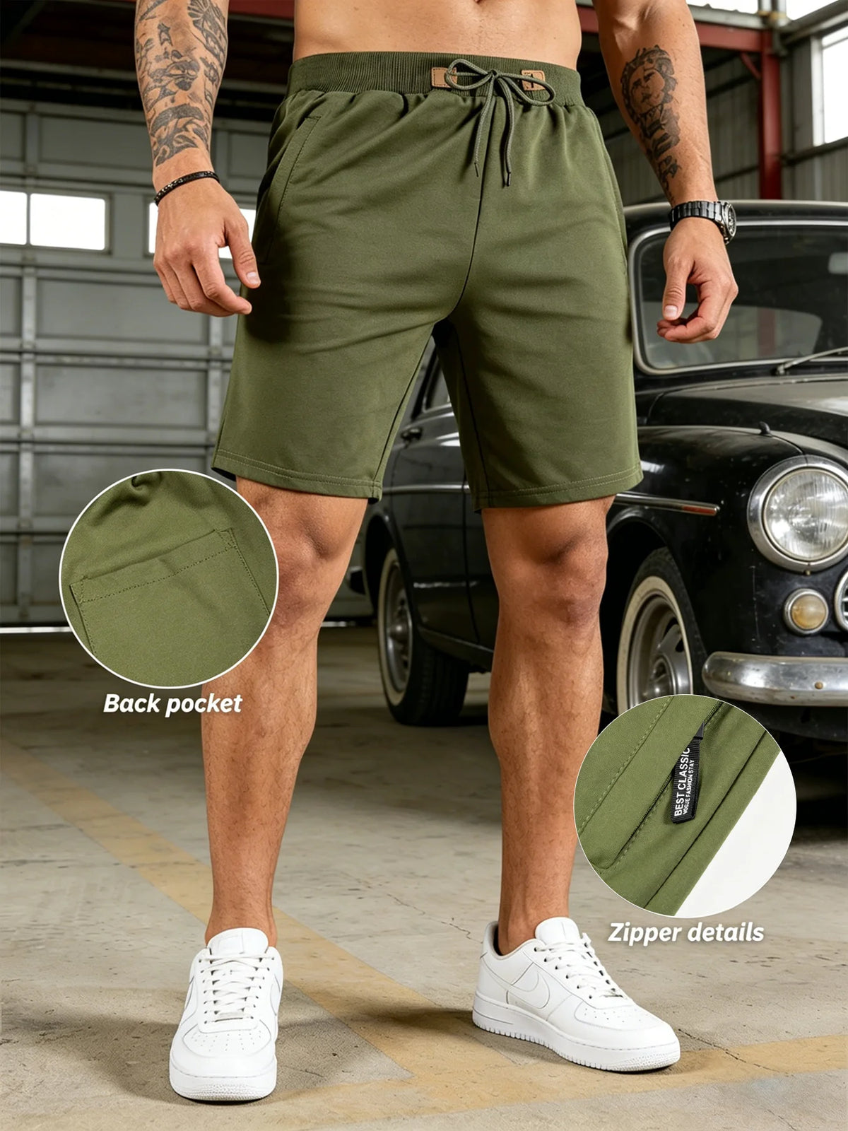 Men's Casual Bermuda Shorts