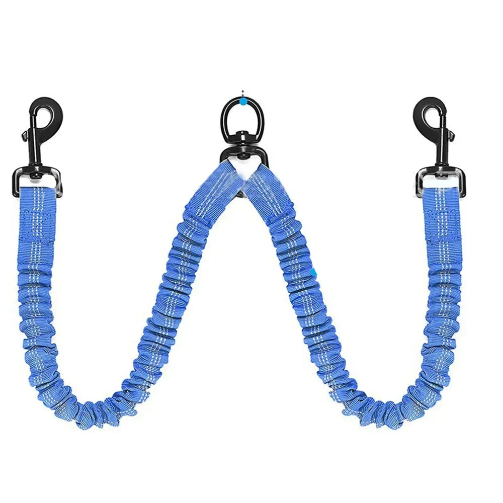 Double-Ended Elastic Dog Leash