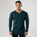 Men's Long-Sleeve Henley Shirt