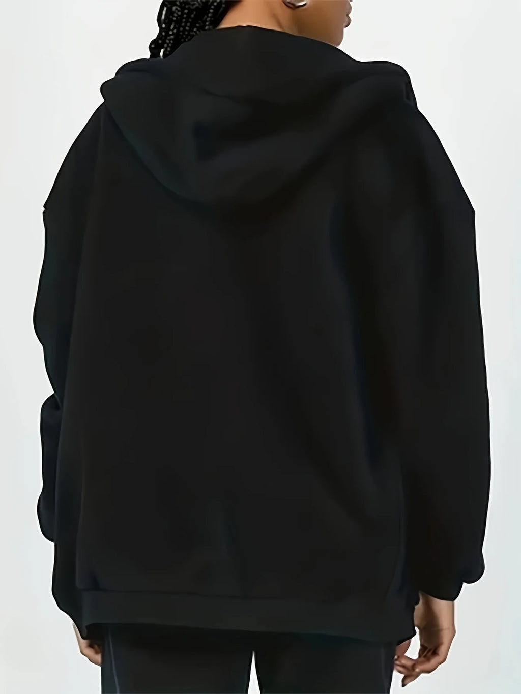 Women's Zip-Up Hoodie with Print