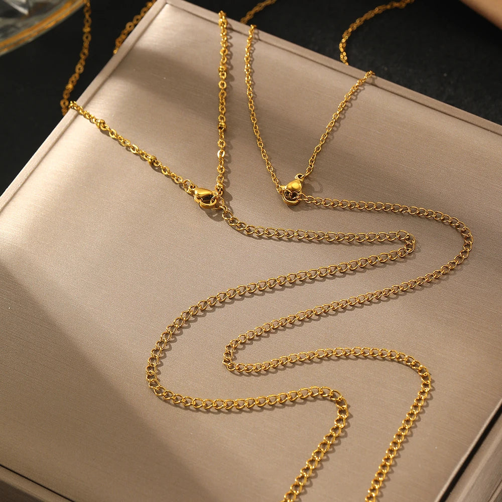 Gold Layered Waist Chain