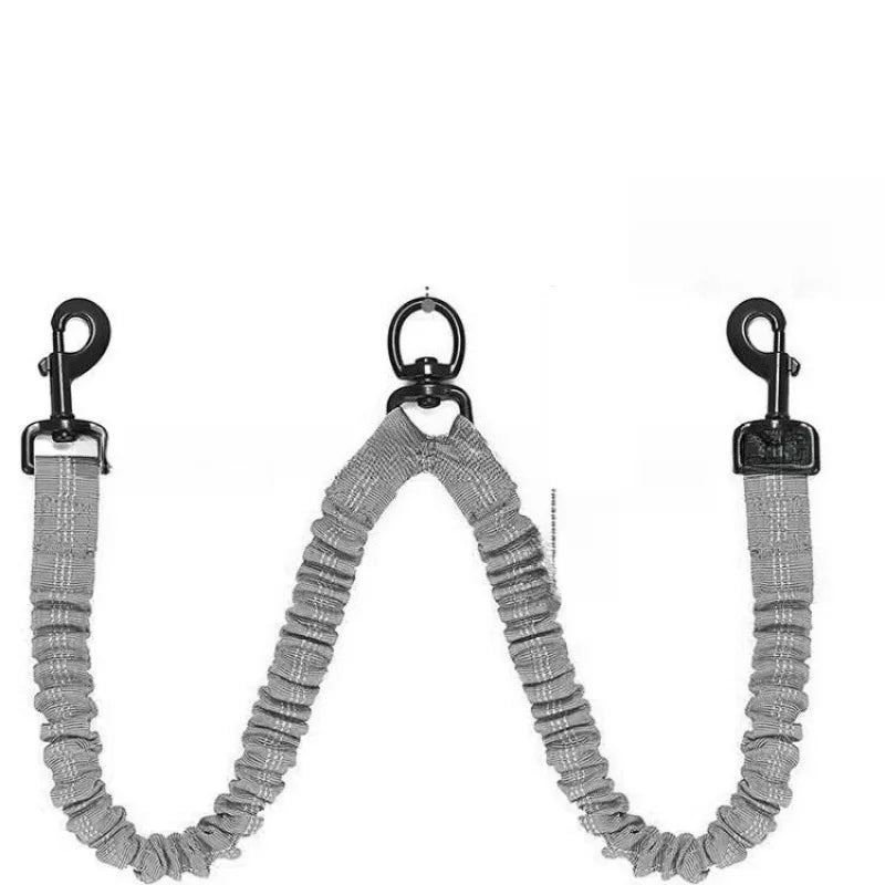 Double-Ended Elastic Dog Leash